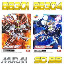 Mô hình lắp ráp Gundam SD BB Sengoku Package Burning Lightning