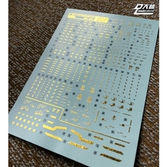 Decal nước RG Gundam