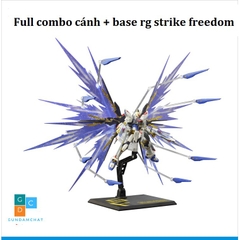 Full Bộ Cánh Effect và Base Gundam RG Strike Freedom