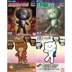 Mô hình lắp ráp combo Set 4 bộ gấu Petit Bear A2