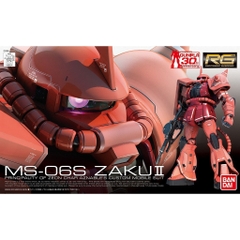 Mô Hình Lắp Ráp RG Zaku MS-06S 02 Bandai - Siêu Mô Hình 4573102615954