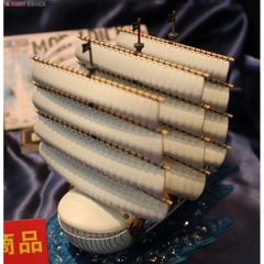 Mô hình lắp ráp tàu Moby Dick One Piece 05