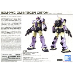 Mô hình Gundam HG RGM-79KC GM Intercept Custom Bandai