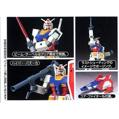 Mô hình HGUC GUNPLA STARTER SET GUNDAM RX-78-2 VS. ZAKU II Bandai