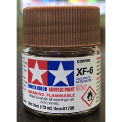 Sơn Acrylic XF1-XF20 Tamiya Gốc nước 10ml - GDC