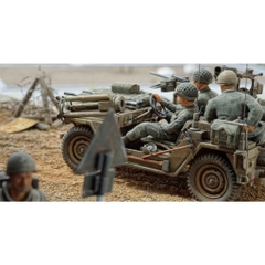 Mô hình lắp ráp xe quân sự Jeep Mỹ 1/35 SCALE U.S. M151A2 w/TOW LAUNCHER 35125 Tamiya - mô hình trưng bày, sa bàn
