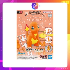 Mô hình lắp ráp Pokémon PLAMO COLLECTION QUICK!! 11 Charmander Bandai 4573102633668