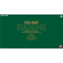 Mô hình lắp ráp PG MS-06F Zaku II Bandai 4573102642301