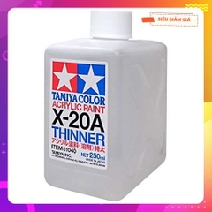 Dung môi pha sơn gốc nước Tamiya Acrylic Paint Thinner X20A 250ml