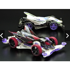 Mô hình xe đua lắp ráp chạy bằng pin Mini 4WD GEO GLIDER BLACK SPECIAL (FM-A CHASSIS) [] 95564  TAMIYA