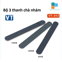 Bộ 3 thanh dũa nhám mài mô hình - Dụng cụ gundam