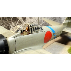 Mô hình lắp ráp máy bay quân sự 1/48 SCALE A6M3 type 32 Zero fighter 61025 TAMIYA - mô hình trưng bày, sa bàn