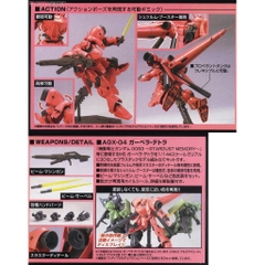 Mô hình Gundam HG UC AGX-04 Gerbera Tetra 159 Bandai