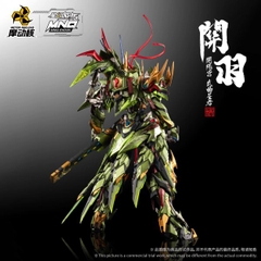 Mô Hình Hợp Kim Ráp Sẵn Metal Build MNQ-XH09X Guan Yu + Chi Yan Long Ju Quan Vũ + Xích Thố Chính Hãng Motor Nuclear