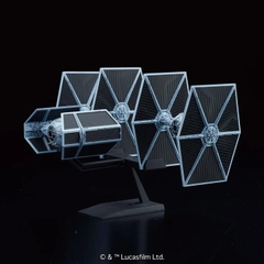 Mô hình lắp ráp VEHICLE MODEL 007 TIE ADVANCED x 1 & FIGHTER SET Bandai 4573102641106