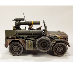 Mô hình lắp ráp xe quân sự Jeep Mỹ 1/35 SCALE U.S. M151A2 w/TOW LAUNCHER 35125 Tamiya - mô hình trưng bày, sa bàn