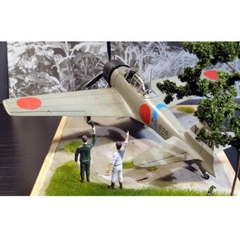 Mô hình lắp ráp máy bay quân sự 1/48 SCALE A6M3 type 32 Zero fighter 61025 TAMIYA - mô hình trưng bày, sa bàn