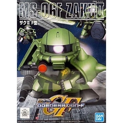 Mô hình lắp ráp SD BB218 MS-06F ZAKU II Bandai