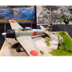 Mô hình lắp ráp máy bay quân sự 1/48 SCALE A6M3 type 32 Zero fighter 61025 TAMIYA - mô hình trưng bày, sa bàn
