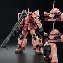 Mô Hình Lắp Ráp Bandai RG High Mobility Type Zaku II (Team Monstor Custom) 4573102621979 (Plastic Model) Bandai
