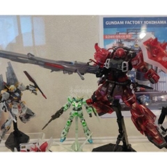 Mô hình lắp ráp MG Gunner Zaku Warrior Lunamaria Hawke Custom Clear Color Limited Bandai 4573102616340