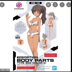 Mô Hình Lắp Ráp phụ kiện 30MS OPTION BODY PARTS TYPE S03 [COLOR C] Bandai 4573102639424