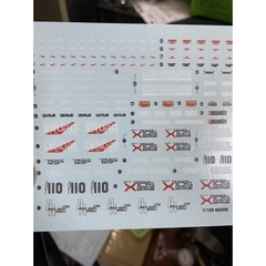 Decal nước MG Astray Red