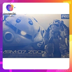 Mô Hình Lắp Ráp RG MSM-07 ZGOK P-BANDAI Limited