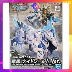 [Mã SKAMLSC5502 giảm 10% đơn 100K] Mô hình lắp ráp SDW HEROES WAR HORSE KNIGHT WORLD Ver. 23 Bandai 4573102621825