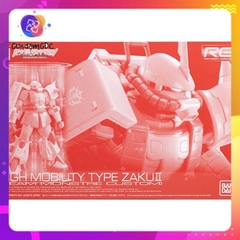 Mô Hình Lắp Ráp Bandai RG High Mobility Type Zaku II (Team Monstor Custom) 4573102621979 (Plastic Model) Bandai