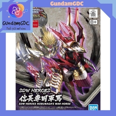 Mô Hình Lắp Ráp SDW HEROES NOBUNAGA S WAR HORSE Bandai 4573102657190