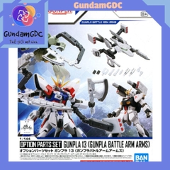 Bộ Phụ Kiện Lắp Ráp Bandai Gundam OPTION PARTS SET GUNPLA 13 (GUNPLA BATTLE ARM ARMS) 4573102674296