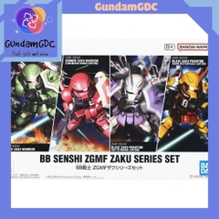 Mô hình lắp ráp BB SENSHI ZGMF ZAKU SERIES SET Bandai 4573102674548