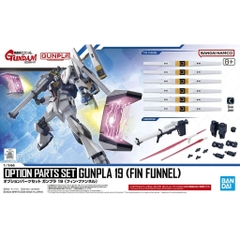 X-[Chính hãng] BỘ PHỤ KIỆN MÔ HÌNH ĐÔ CHƠI LẮP RÁP OPTION PARTS SET GUNPLA 19 (FIN FUNNEL) BANDAI 4573102720115