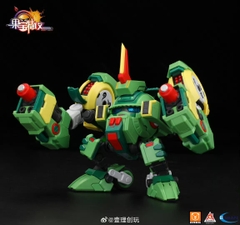 Mô Hình Lắp Ráp Táo Thiện Xạ Robot Trái Cây Yi li chuang wan chính hãng