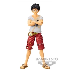 Mô hình ONE PIECE MONKEY LUFFY FILM RED DXF THE GRANDLINE MEN vol.6 Banpresto Bandai