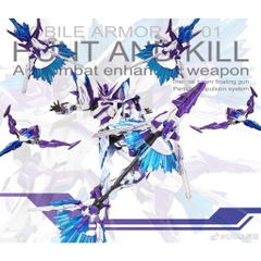 Mô Hình Lắp Ráp MG XH-01 Hunting Falcon Hunt And Kill SNAA Ver