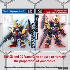 Mô Hình Lắp Ráp SD GUNDAM CROSS SILHOUETTE TORNADO GUNDAM 4573102651174  Bandai