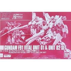 Mô Hình Lắp Ráp Phụ Kiện HG Gundam F91 Vital Unit 01 & Unit 02 Set Bandai