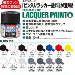 Sơn mô hình Lacquer (LP61-LP83) Tamiya Gốc Xăng 10ml  - GDC