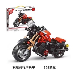 Mô hình đồ chơi Lego lắp ráp xe máy - mô tô thể thao Motorcycle - mô hình phát triển trí tuệ