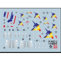 Decal nước EVO cho mô hình RG 1/144 RX-93FF NU GUNDAM