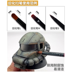 Bộ 3 cọ vẽ cho mô hình MS063