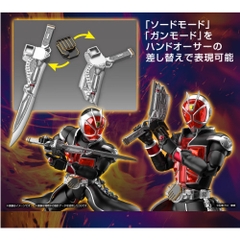 Mô hình Lắp Ráp Figure rise Standard Kamen Rider Wizard Flame Style Bandai 4573102653208