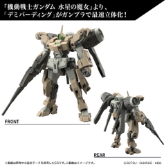 Mô Hình Lắp Ráp 1/144 HG Demi Barding (Mobile Suit Gundam The Witch from Mercury) Bandai 4573102653130
