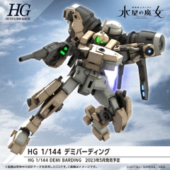 Mô Hình Lắp Ráp 1/144 HG Demi Barding (Mobile Suit Gundam The Witch from Mercury) Bandai 4573102653130