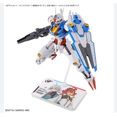 Giá đỡ mô hình Action Base 6 (Clear) The Witch From Mercury Sticker Set 4573102656148