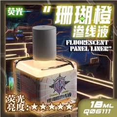 Sơn Panel Line mô hình huỳnh quang Quanwei 18ml