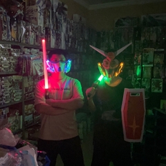 Bộ hóa trang nhập vai cosplay mặt nạ - kiếm năng lượng - khiên Gundam