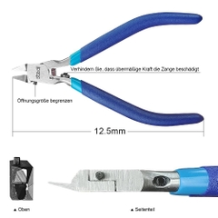 Kìm 1 lưỡi cao cấp cạnh đơn mỏng sắc nét Stedi MS-106 - dụng cụ mô hình - GundamGDC